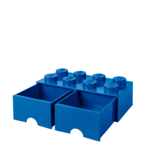 LEGO® Storage Brick Drawer 8 Bright Blue
