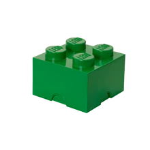 LEGO® Storage Brick 4 Dark Green