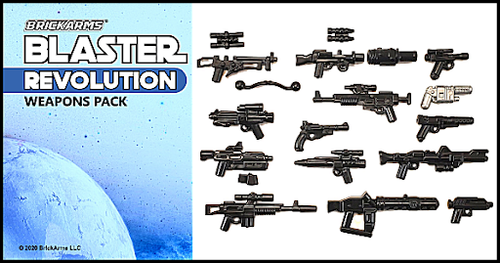 BrickArms® - Blaster - Revolution Weapons Pack