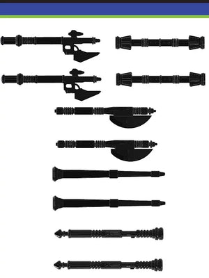 Royal Guard Black Weapon Pack