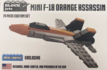 Block Jets - Mini F-18 Orange Assassin