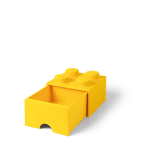 LEGO® Storage Brick Drawer 4 Bright Yellow